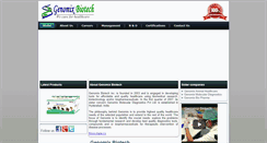 Desktop Screenshot of genomixbiotech.com